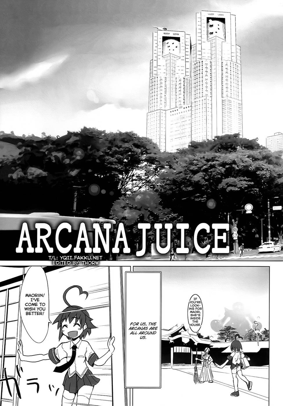 Hentai Manga Comic-Arcana Juice-Chap1-4